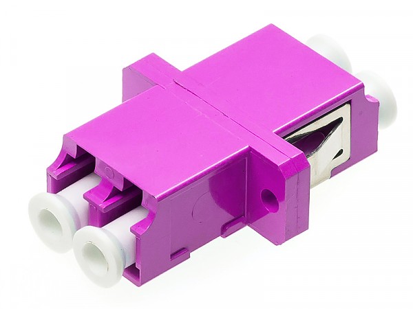 Adaptor MM LC/UPC - LC/UPC duplex, OM4 