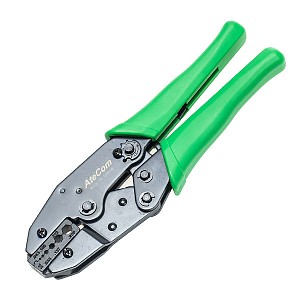 Coaxial ratchet crimping tool (Hanlong HT-336G) 