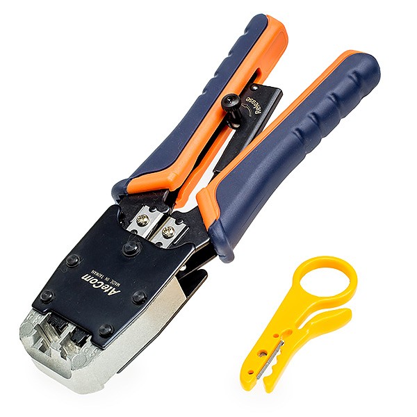 Hanlong HT-500R, Modular crimping tool 6p+8p