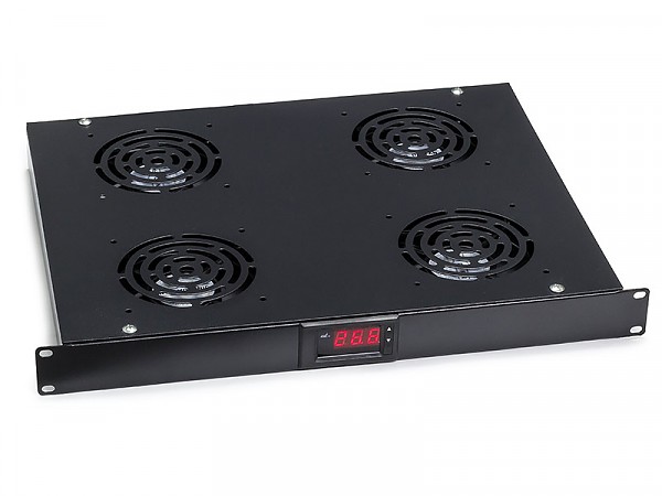 Digital Fan Unit 19" 1U, 4x fan 