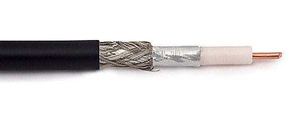 RF240 coaxial cable, 50 Ohm, 100m