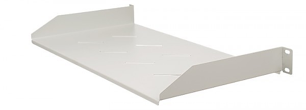 Punched shelf, 19", 270 mm, 1U 