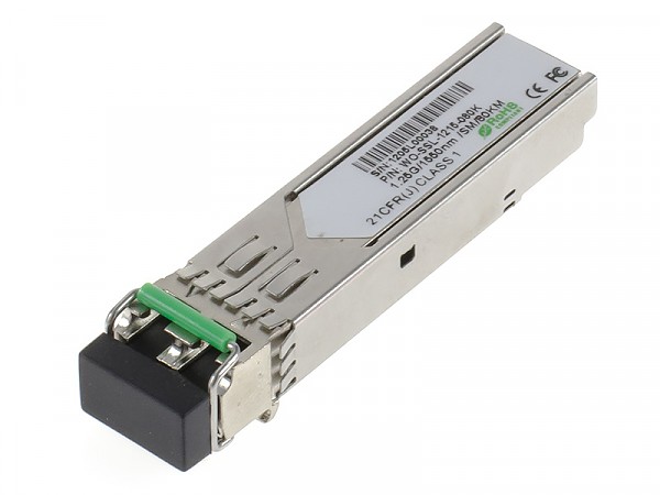 SFP Optical Module, 1Gb, LC SM, 80km, TX:1550nm