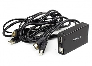 KVM dongle, Wave KVM , RJ-45 to USB+HDMI , kat.5 (WK-C5HDMI) 