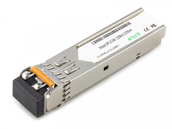 Module, SFP 1x 1000 Mbps LC SM, 32dB (120 km), CWDM, TX: 1570 nm (Wave Optics, WO-SCL-1257-120K) 