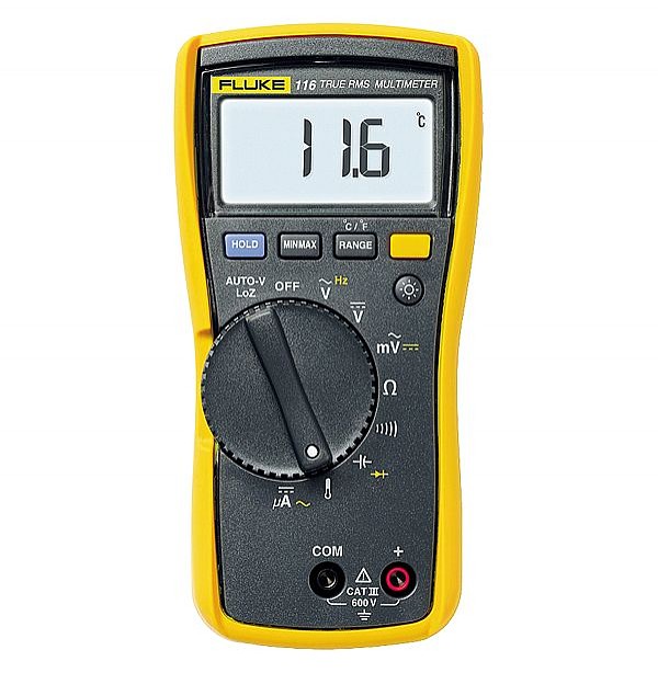 FLUKE 116 - Digital Multimeter, True RMS, automatic range selection 