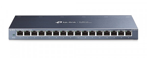 TP-Link TL-SG116 Switch Ethernet 16 Ports Gigabit 10/100/1000 Mbps