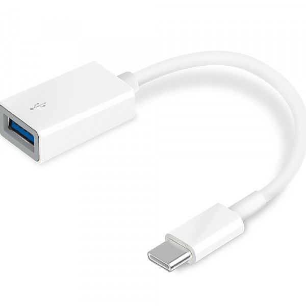 USB cable, USB-C(M) to USB-A(F), 13.3 cm (TP-Link UC400) 