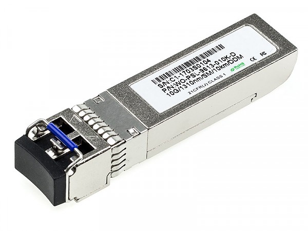 Module, SFP+ 1x 10 Gbps LC SM, 10km, Tx:1310nm, DDMI (Wave Optics, WO-PSL-9613-010K-D H) 