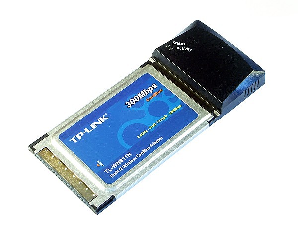 TP-Link TL-WN811N, Wireless N PCMCIA adaptor 