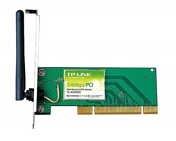 Wireless PCI adaptor (TP-Link TL-WN350G) 