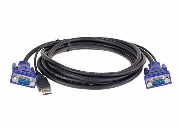 KVM cable, Wave KVM , M-P15F, USB, 3.0 m 