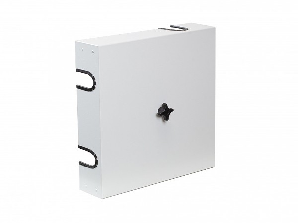 Rack for spare cable with cover, 410x410x100mm 