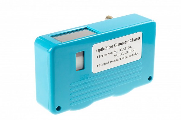 Optic fiber connector cleaner 