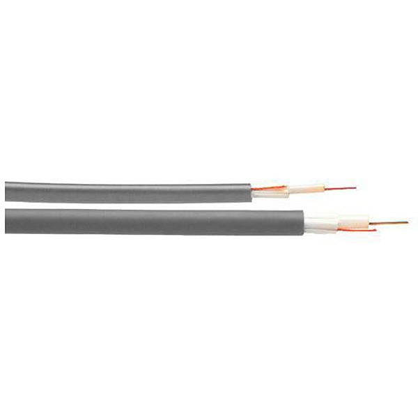 Outdoor fiber optic cable, 8x9/125, G652D fiber, PE