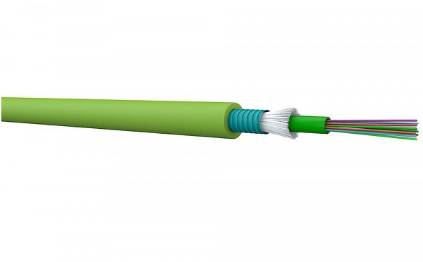 Universal cable 12x9/125, G652D fiber,  LSZH, steel tape armour 