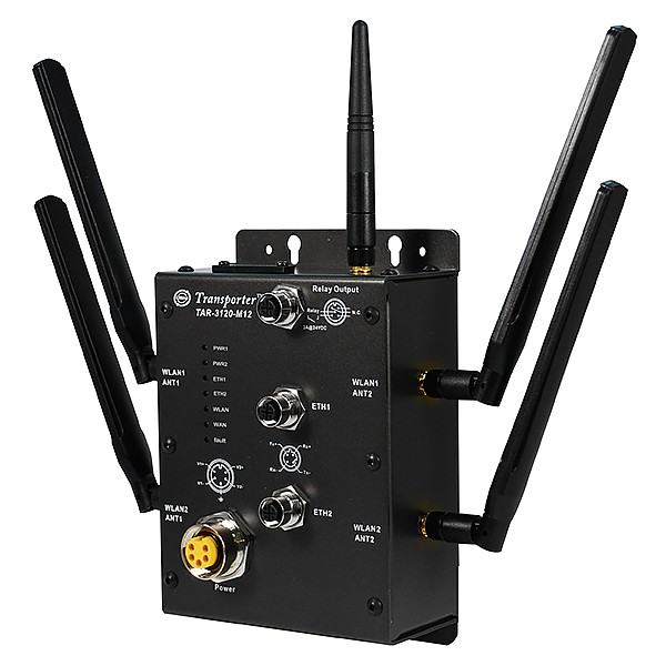 TAR-3120-M12, Wireless router 3G, 2x 10/100 RJ-45 (WAN + LAN) + 1x 802.11a/b/g (WLAN) + 1x USB 