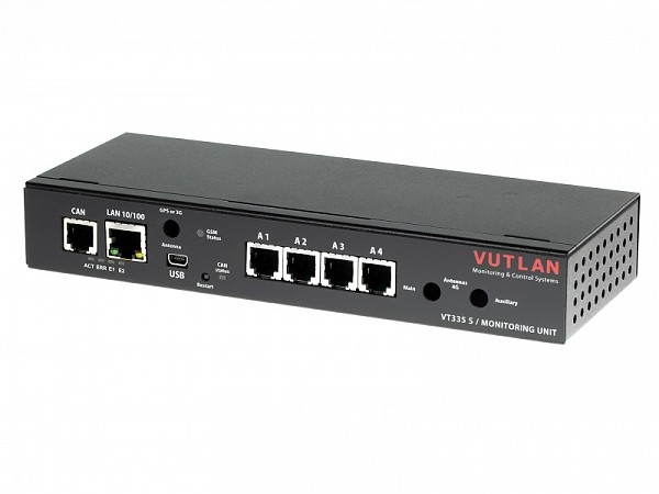 MINI Monitoring unit; 4x analog; 1 x CAN (Vutlan VT335 S) 