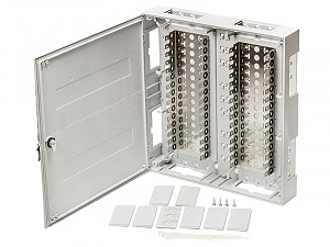 Distribution box, 300 pairs, indoor 