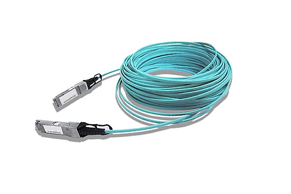 QSFP+ Active Fiber Cable, 40Gb, 1m