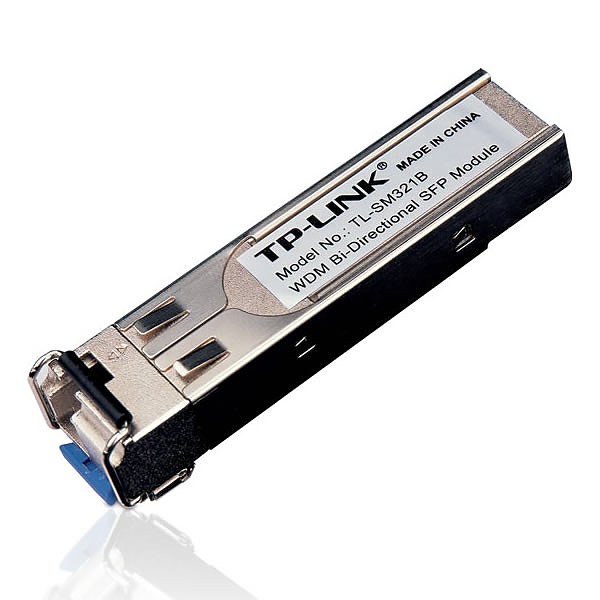 Module, SFP 1x 1000 Mbps LC SM, 10 km, WDM, TX: 1550 nm (TP-Link TL-SM321B) 