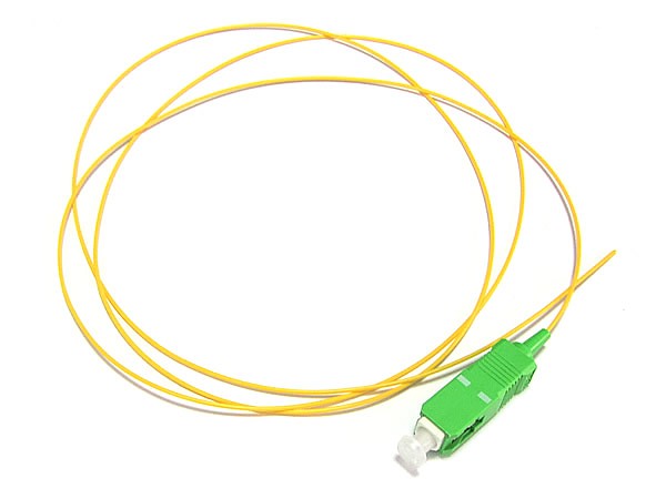 Fiber optic pigtail SC/APC, SM, 9/125, 0.9mm, G652D fiber, 3m