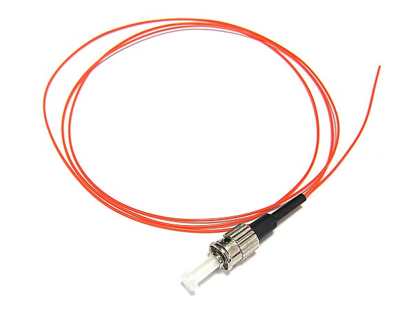 Fiber optic pigtail ST/UPC, MM, 50/125, 0.9mm, OM2 fiber, 1m