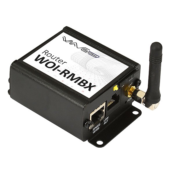Wireless router M2M, 1x 10/100 (LAN) (WOI-RMBX-Ux1IO) 