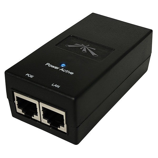 PoE Adapter, 24V, 0.5A (Ubiquiti POE-24-12W) 