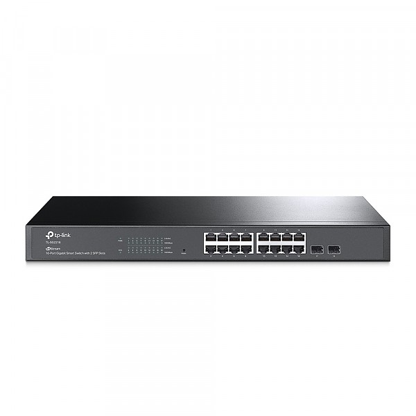 TP-Link TL-SG2218, Smart switch, 16x 10/100/1000 RJ-45, 2x SFP, 19"