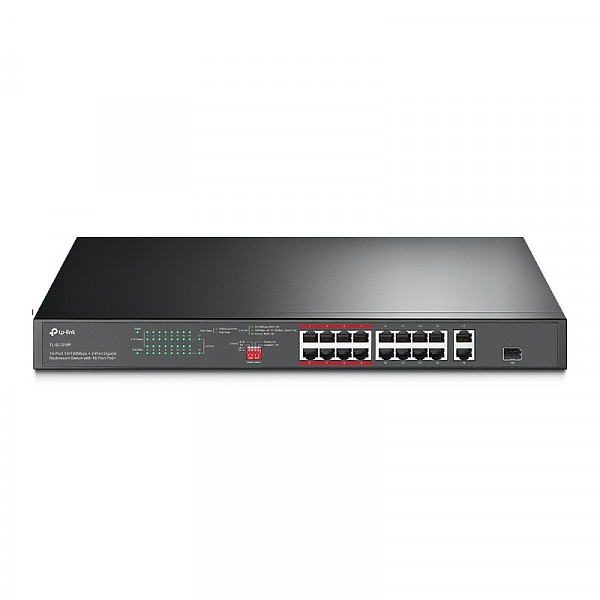 BV-Tech 6 Port PoE+ Switch (4 PoE+ Ports with 2 Ethernet Uplink and Extend  Function) – 60W – 802.3at + 1 High Power PoE Port| Desktop Fanless Design 