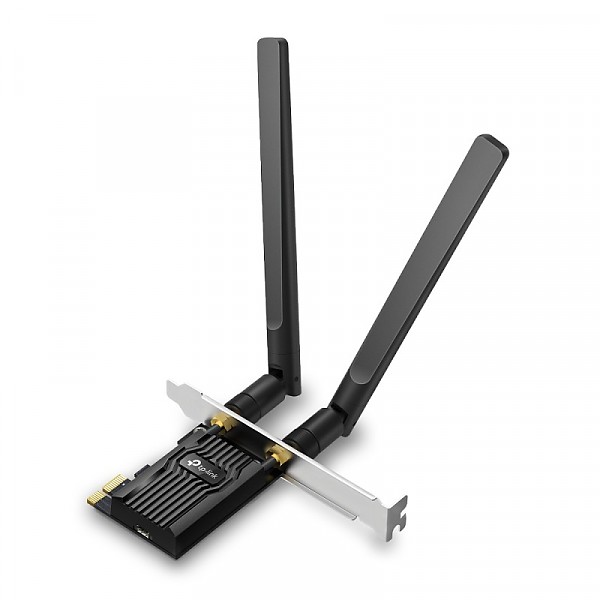 1800Mbps Wireless Dual Band PCI-Express AX1800, Wi-Fi 6, Bluetooth 5.3 (TP-Link Archer TX10E) 