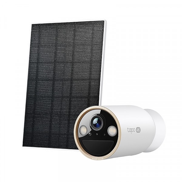 Outdoor Security Wi-Fi Camera, Solar Panel (TP-Link Tapo C460 Kit) 