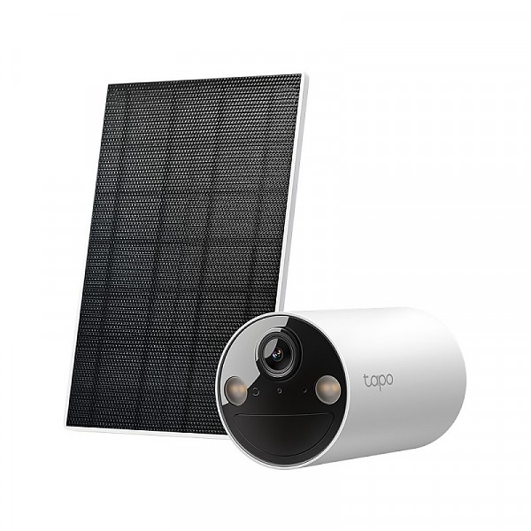 Outdoor Security Wi-Fi Camera, Solar Panel (TP-Link TC82 Kit) 