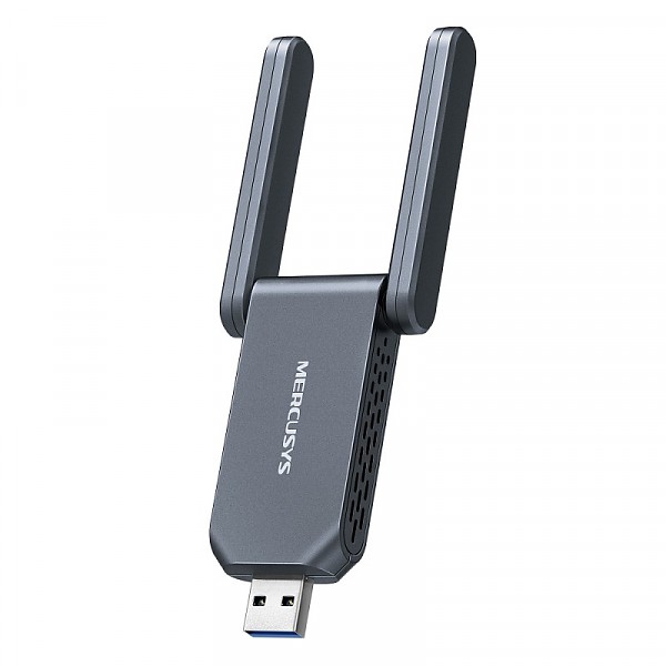 6500Mbps Wireless Tri Band USB Adapter BE6500, Wi-Fi 7 (TP-Link Mercusys MA37BEH) 