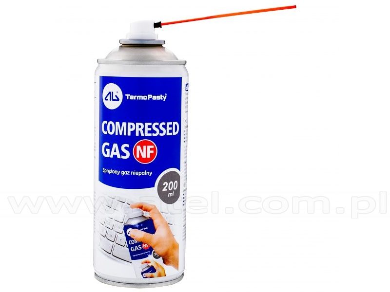 Compressed air non-flammable - dust remover, 200 ml