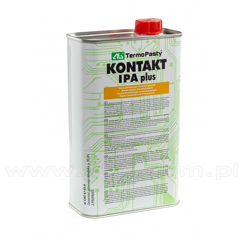 ART.AGT-002 AG TERMOPASTY - Alcool isopropylique, KONTAKT IPA Plus; 100ml;  liquide; incolore; IPA-100ML