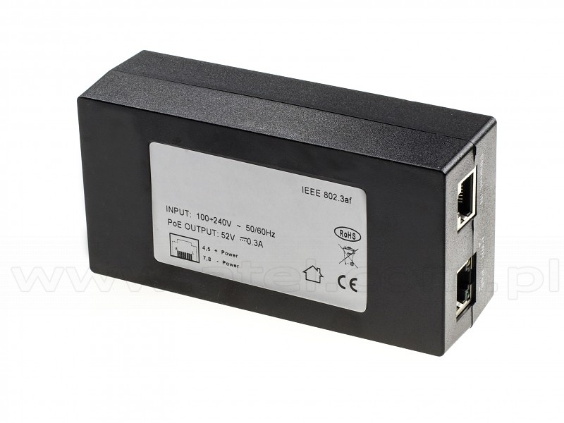 Multi-port PoE Adapter 8 Ports PoE Injector for IEEE 802.3af